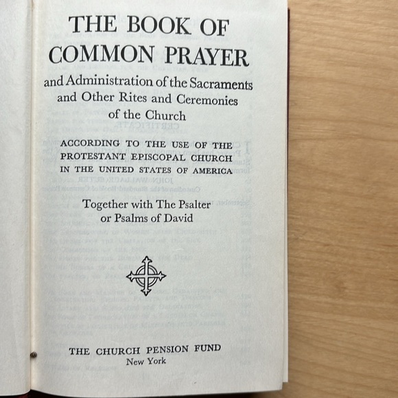 Book of Common Prayer, Historic 1945 hardcover New York edition - Picture 4 of 5